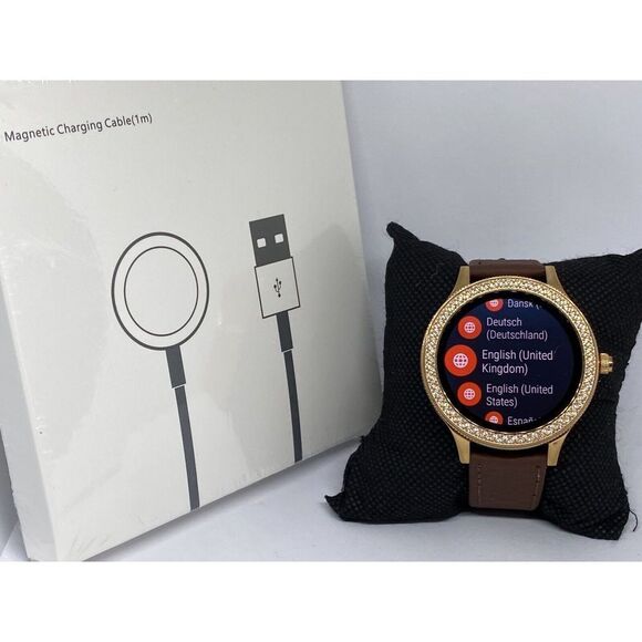 Fossil Gen 3 Authentic Genuine Smart Watch Custom Band FTW6008 DC760 - Picture 1 of 12